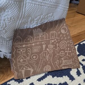 Navajo Rock Carving Native American Artwork Signed  Spider Rock